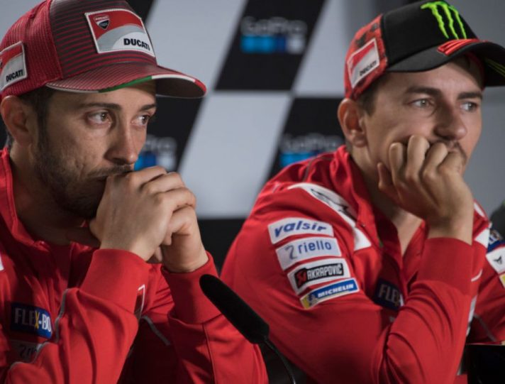 MotoGP, Andrea Dovizioso e Jorge Lorenzo