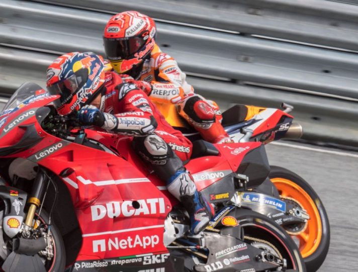 MotoGP, Marc Marquez e Andrea Dovizioso