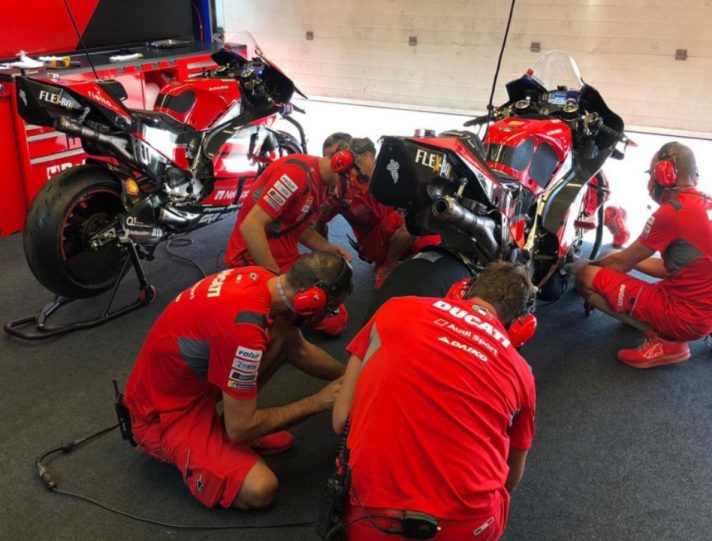 MotoGP Test Jerez - Box Ducati