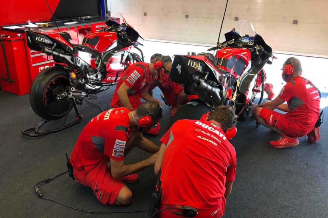 MotoGP Test Jerez - Box Ducati