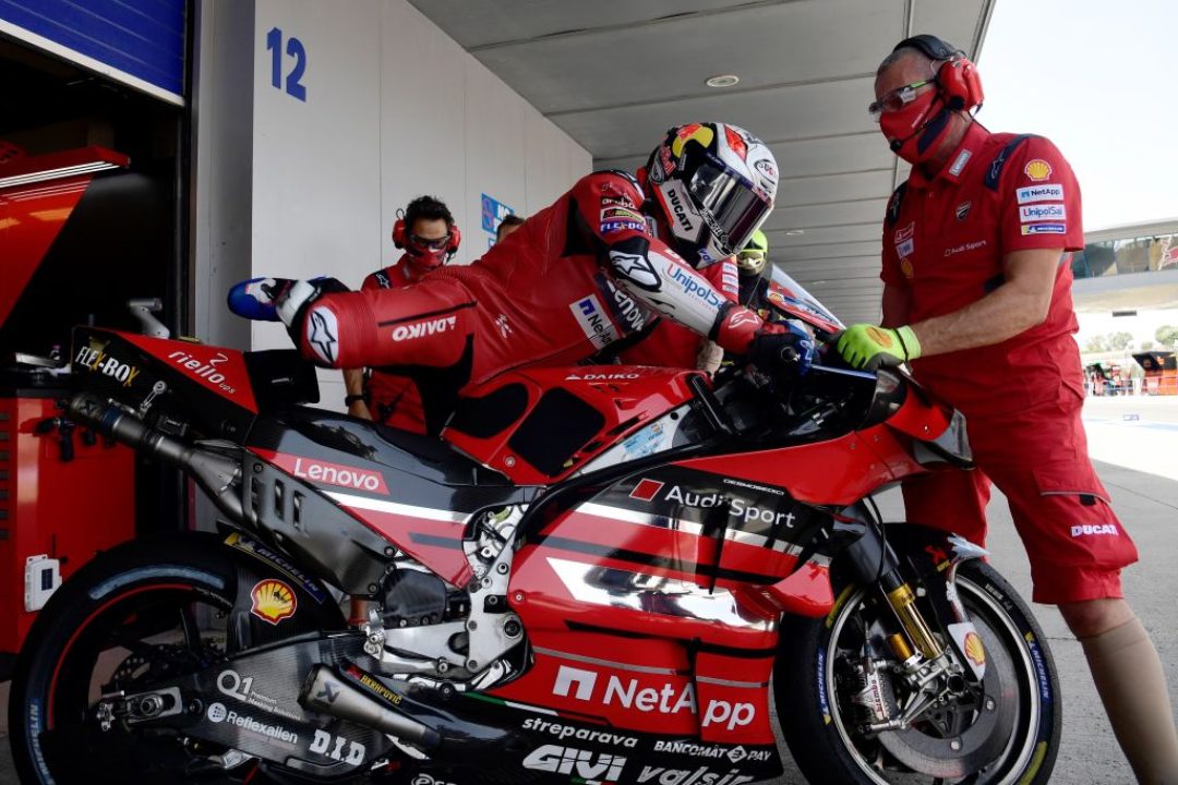 MotoGP, Andrea Dovizioso a Jerez