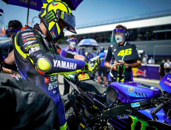 MotoGP, Valentino Rossi a Brno rincorre un record a cifra tonda MotoGP, Valentino Rossi