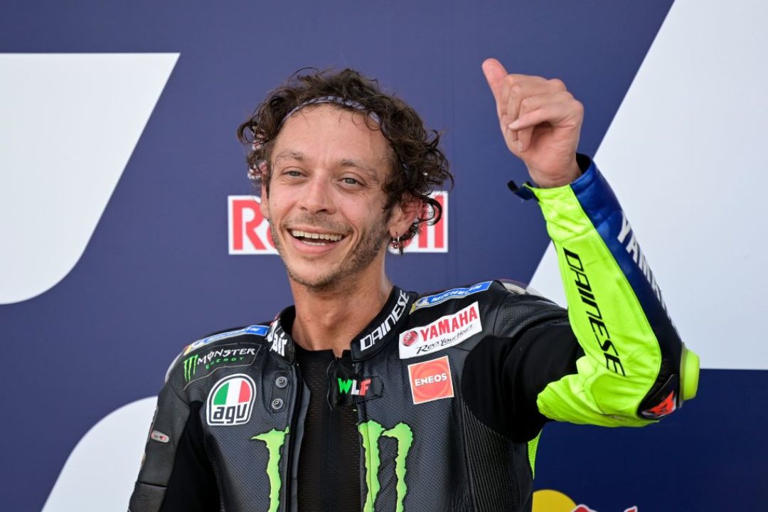 MotoGP, Valentino Rossi sul podio di Jerez