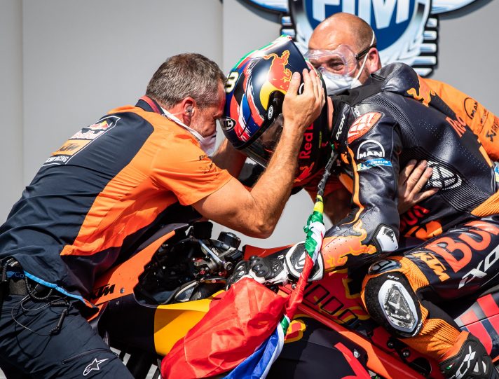 MotoGP, Binder sulle nuvole: “Moto incredibile, ed è solo l’inizio” Binder MotoGP