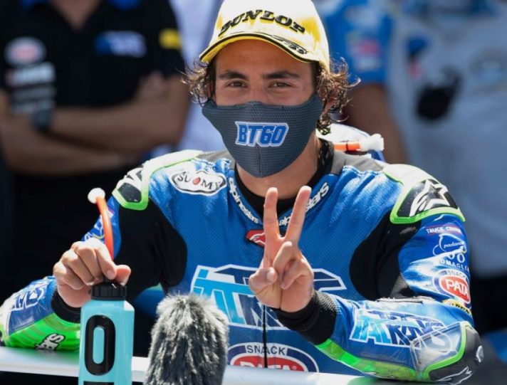 Enea Bastianini, un’asta benefica per l’amico Bryan Toccaceli bastianini moto2 toccaceli