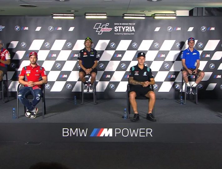 MotoGP, Dovizioso: “Non penso al futuro, concentrato sul 2020” motogp stiria