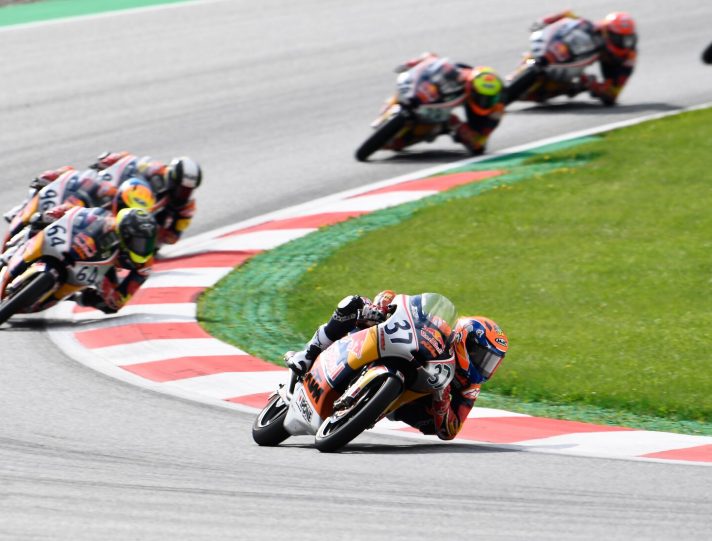 Red Bull Rookies Cup, Stiria: Gara 2, Pedro Acosta cala il poker acosta red bull rookies cup
