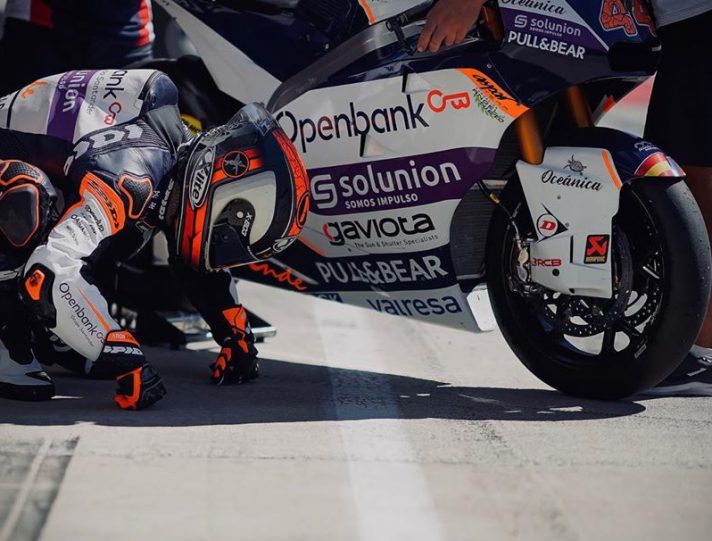 Moto2: Aron Canet, sogni di vittoria infranti al secondo giro canet moto2