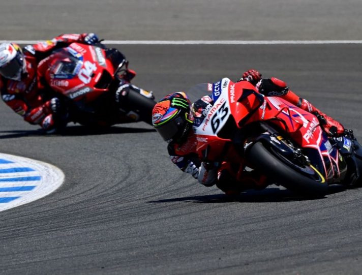 MotoGP, Pecco Bagnaia e Andrea Dovizioso