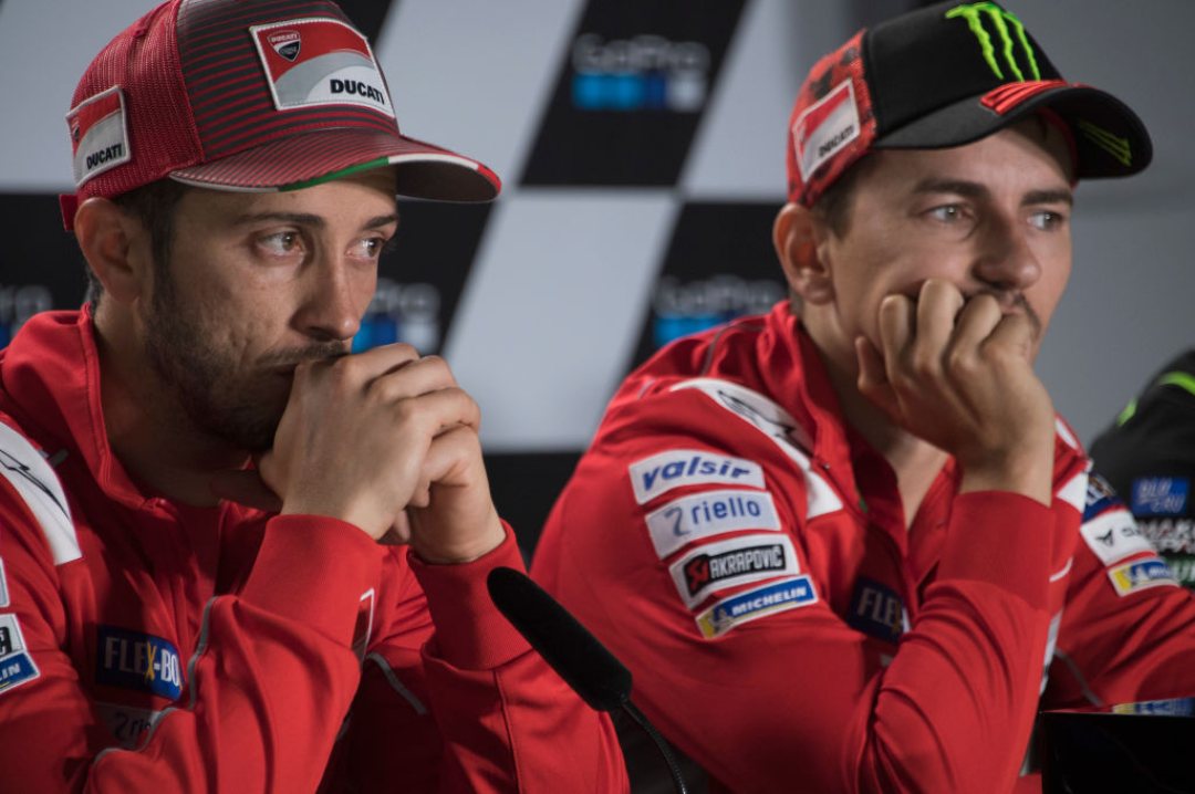 MotoGP, Jorge Lorenzo e Andrea Dovizioso