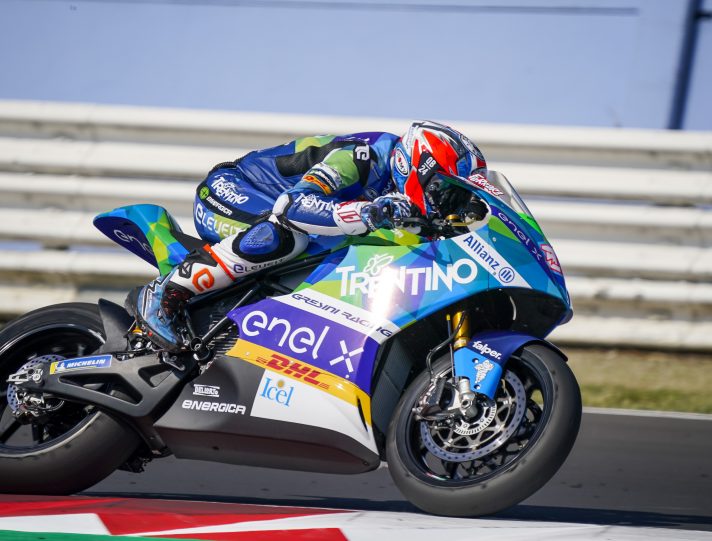 MotoE, Misano: Matteo Ferrari vola nelle prove libere 3 ferrari motoe