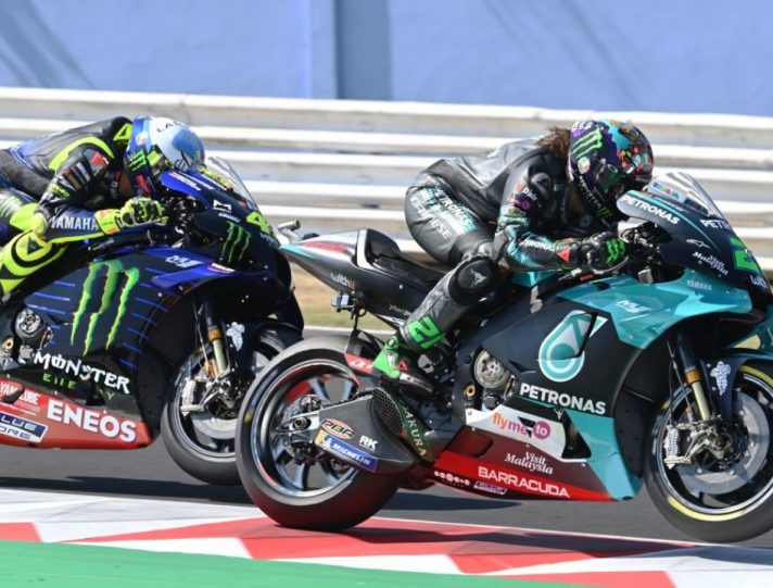 MotoGP, Morbidelli e Rossi a Misano
