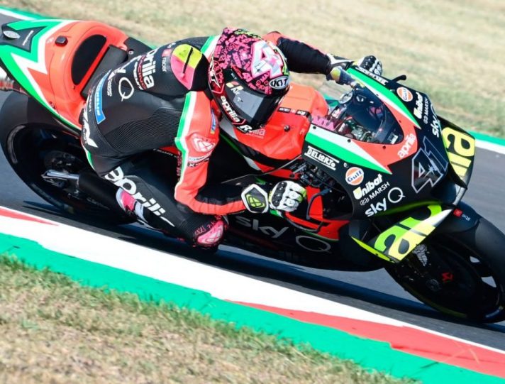 MotoGP, Aleix Espargaro con la Aprilia RS-GP