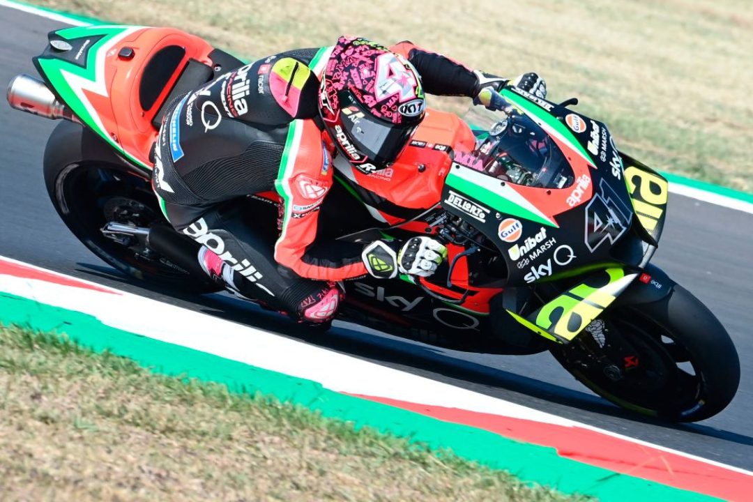 MotoGP, Aleix Espargaro con la Aprilia RS-GP