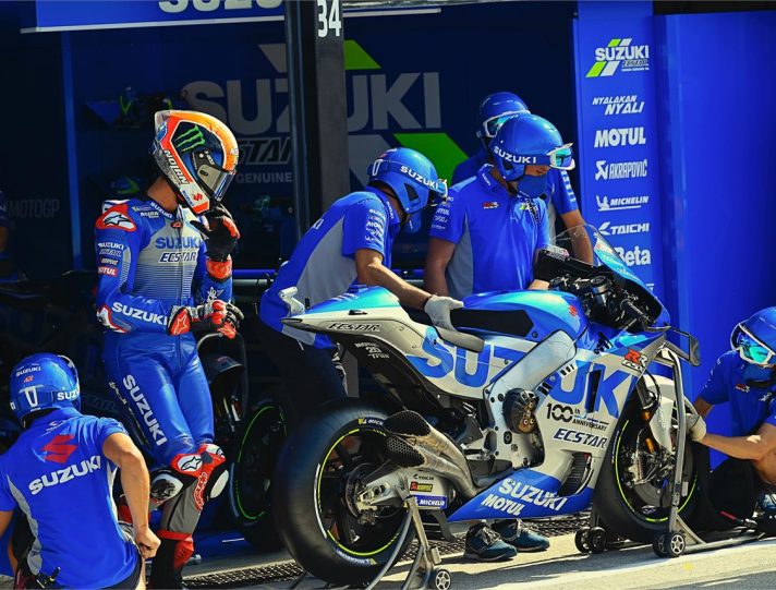 MotoGP, Alex Rins solo 18°: “Non ritrovo il feeling dei test, non so perché” rins motogp