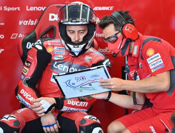 MotoGP, Dovizioso leader per caso: “Impossibile imitare Bagnaia” MotoGP, Andrea Dovizioso