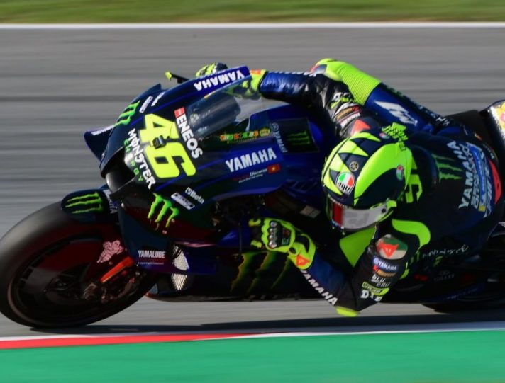 MotoGP, Valentino Rossi: “Prima fila? Conta la Gazzetta del lunedì” MotoGP, Valentino Rossi GP Catalunya 2020