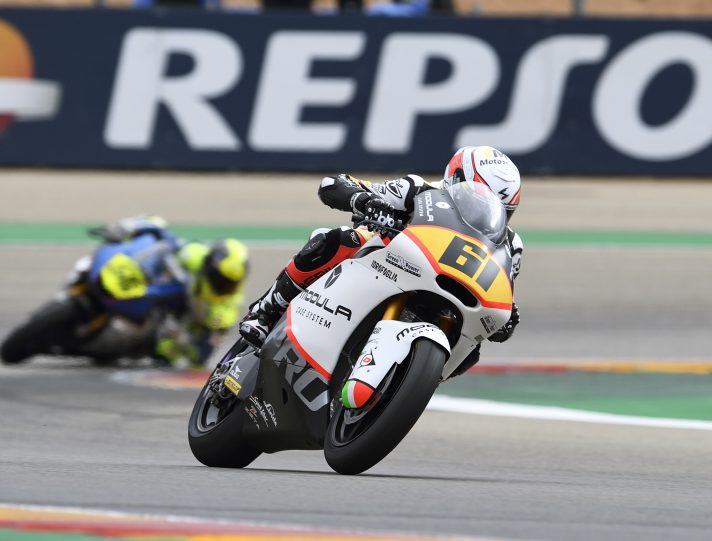 CEV Moto2, Aragón: Alessandro Zaccone si impone in Gara 1, Montella 2° zaccone cev moto2