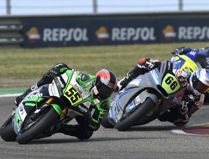 CEV Moto2 Aragón, Gara 3: Il guizzo di Yari Montella, beffato Tuuli sul finale
