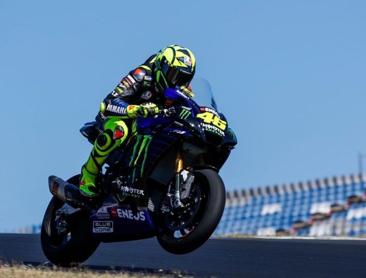 MotoGP, Valentino Rossi a Portimao