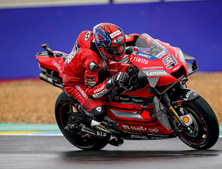 MotoGP, Le Mans: Danilo Petrucci re sul bagnato, Alex Márquez 2°! petrucci motogp