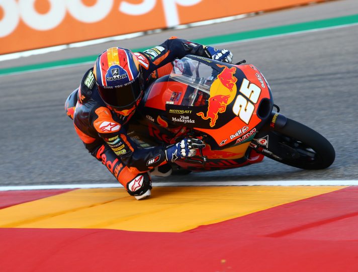 Moto3, Aragón: Poker di pole per Raúl Fernández, 2° Vietti Raul Fernandez Moto3