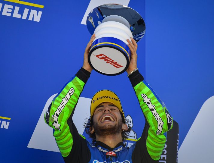 Moto2: Enea Bastianini, il 2° posto che vale la leadership iridata bastianini moto2