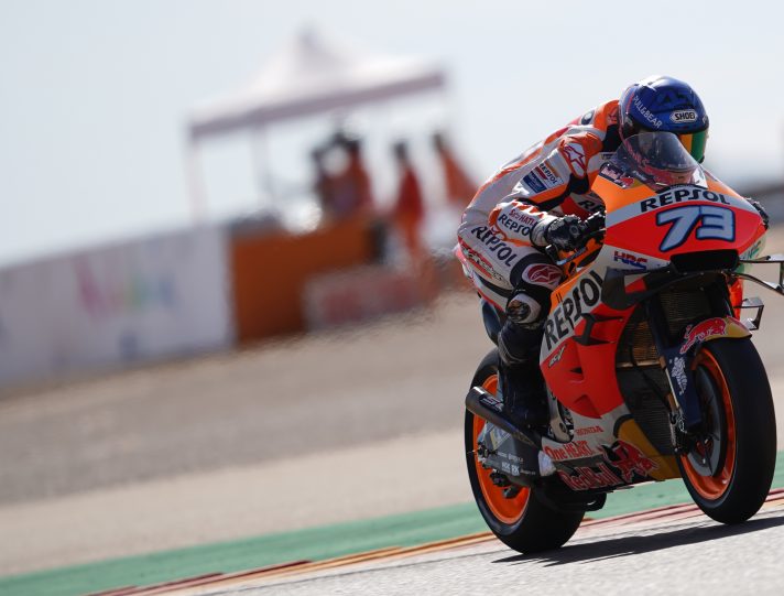 MotoGP Teruel, Prove 1: 1-2 Honda con Alex Márquez e Nakagami marquez motogp