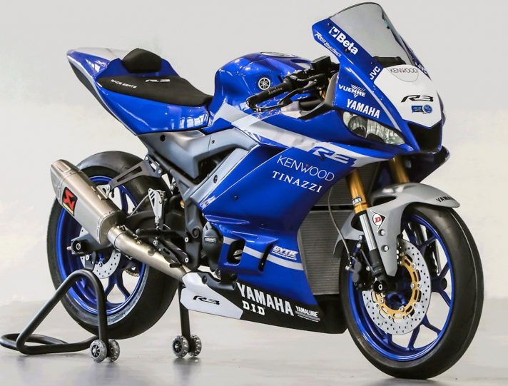Superbike, Yamaha R3. Cup
