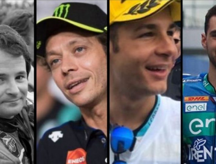 MotoGP: gli unici campioni del mondo italiani nelle rispettive categorie motogp