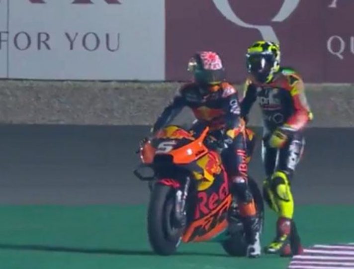 MotoGP: “Houston abbiamo un problema”… Dopo il traguardo iannone motogp qatar 2019