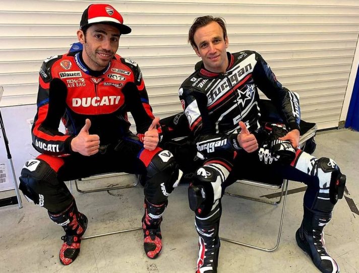 MotoGP, Johann Zarco con Michele Pirro