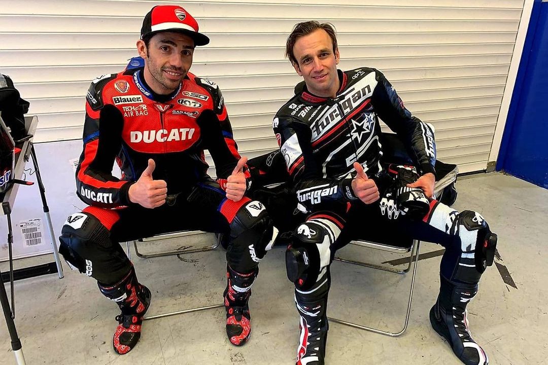 MotoGP, Johann Zarco con Michele Pirro