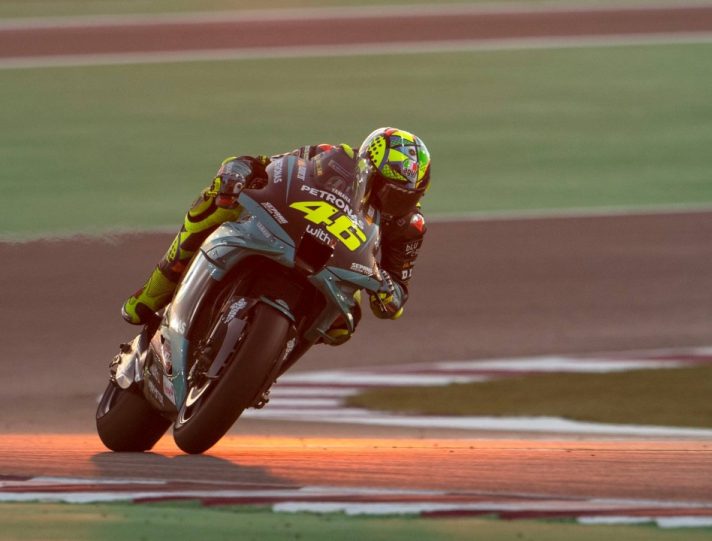 MotoGP Test Qatar, Valentino Rossi a Losail