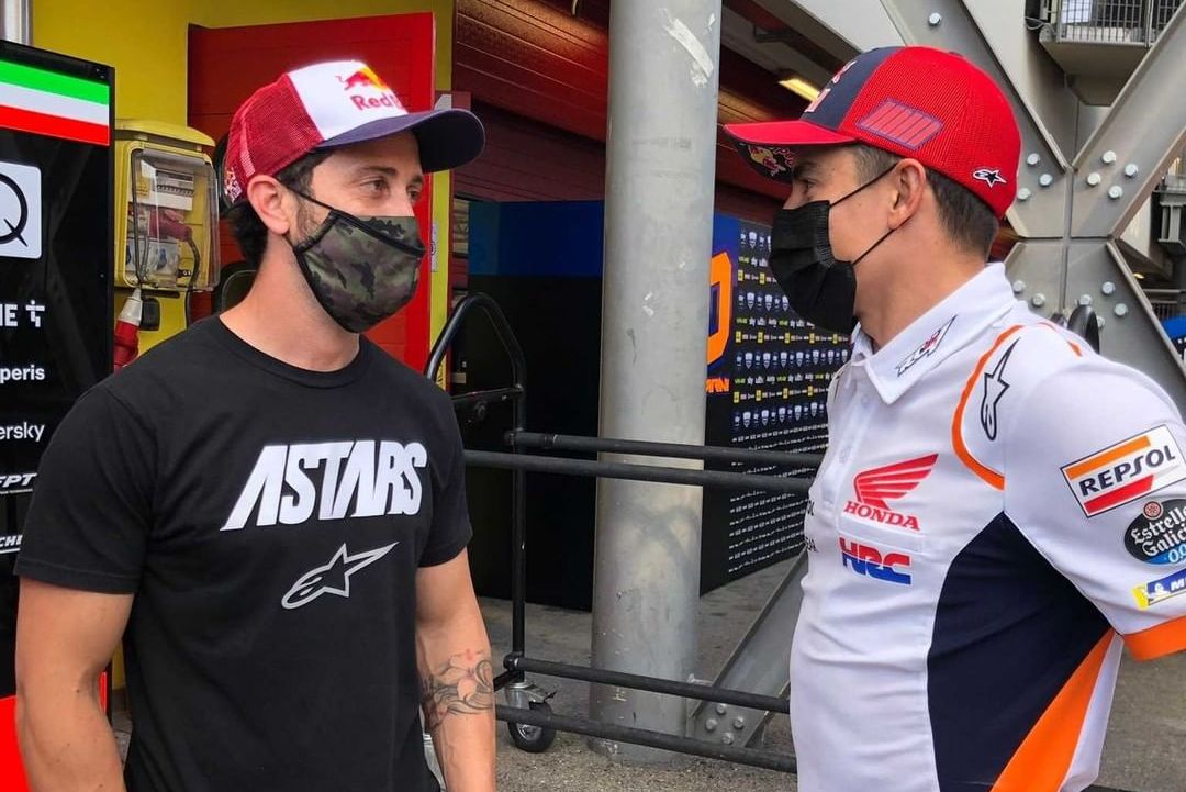 MotoGP, Marc Marquez e Andrea Dovizioso