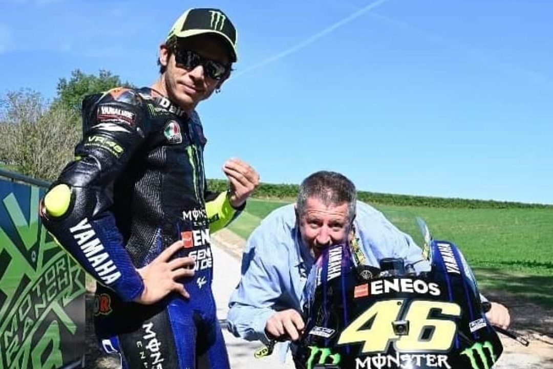 Valentino Rossi e papà Graziano