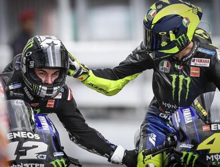 MotoGP, Maverick Vinales e Valentino Rossi