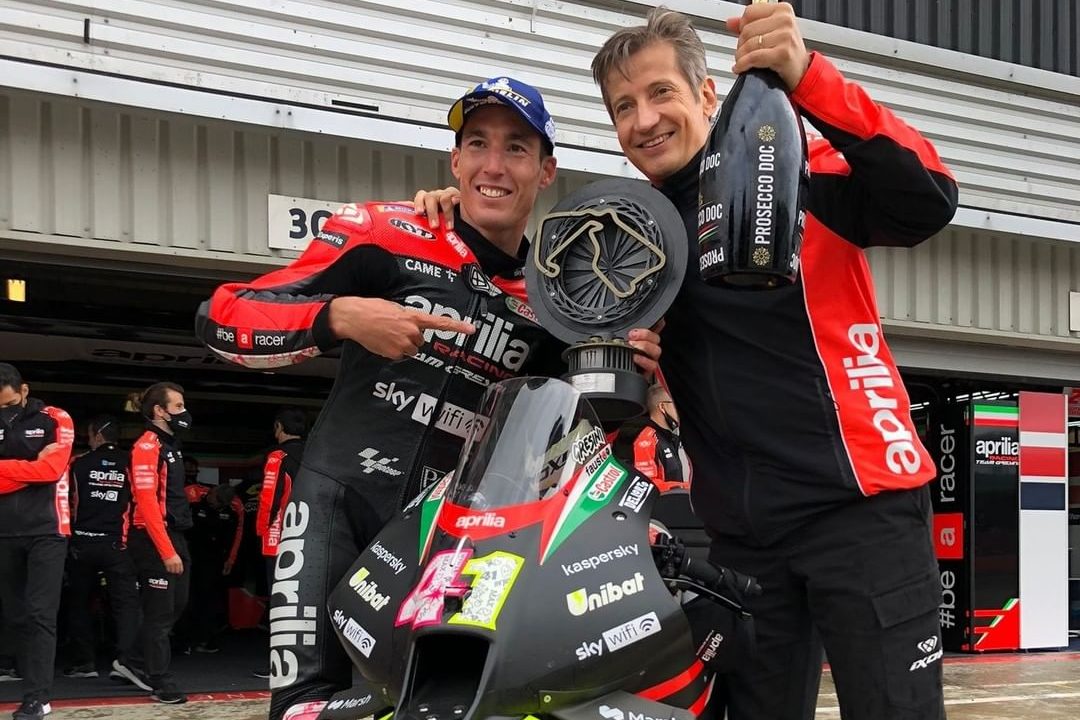 MotoGP, Aleix Espargarò e Massimo Rivola