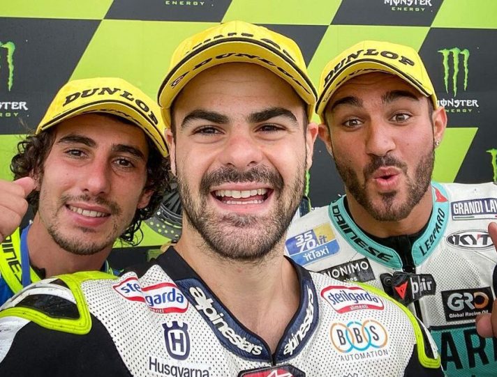 Moto3: Fenati, Antonelli e Foggia, l’Italia che ha conquistato Silverstone fenati antonelli foggia moto3
