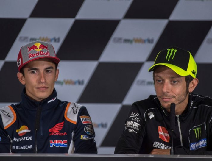 MotoGP, Valentino Rossi e Marc Marquez