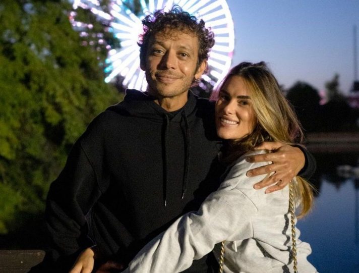 Valentino Rossi e Francesca Novello