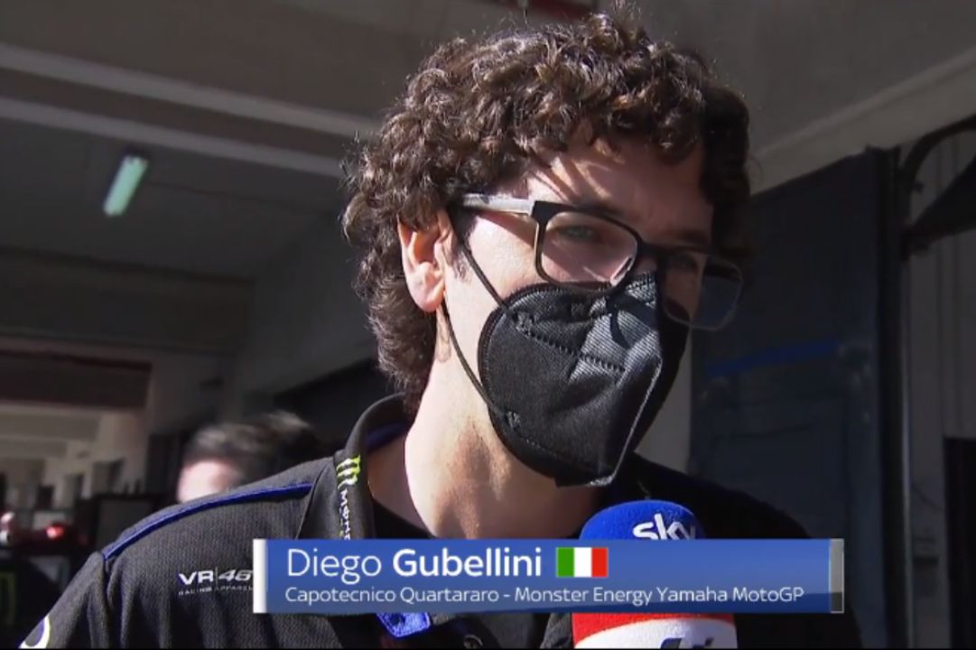 MotoGP, Diego Gubellini capotecnico di Fabio Quartararo