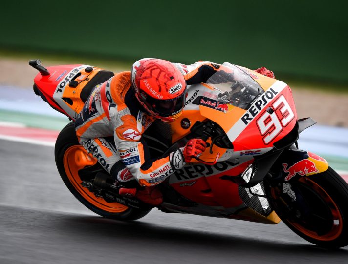 MotoGP, Marc Márquez: “Ho capito subito che mi serviva pista bagnata” marc marquez motogp