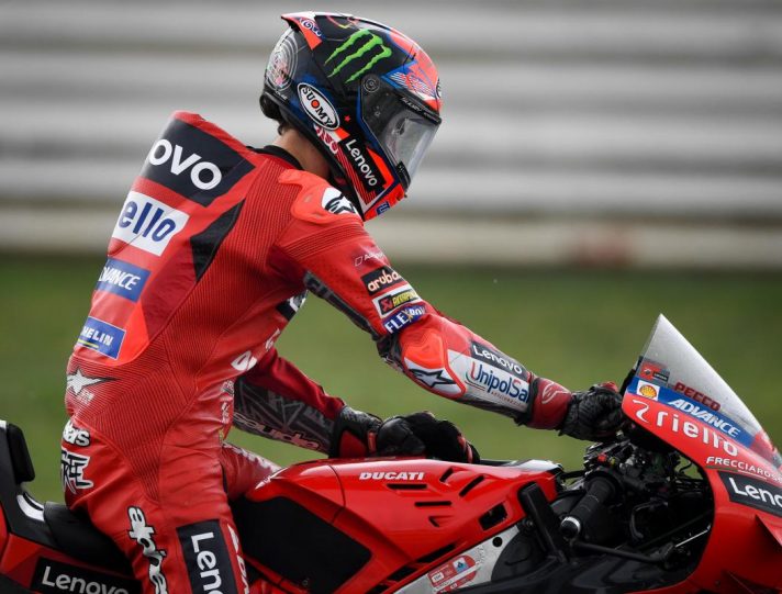 MotoGP Misano, Prove 3: brilla Pecco Bagnaia, Viñales in Q2