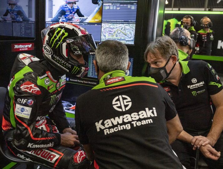 Superbike Montmelò: Jonathan Rea svetta nel warm up, Toprak sesto Jonathan Rea, Superbike