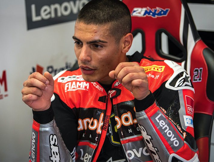Superbike Jerez: motori riaccesi, Michael Rinaldi warm up promettente Superbike, Michael Rinaldi