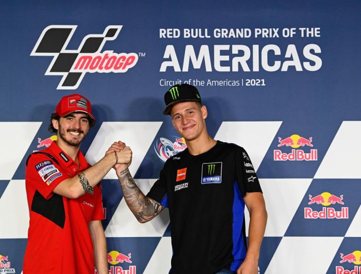 MotoGP: Bagnaia vs Quartararo, la sfida che tiene vivo il campionato bagnaia quartararo motogp