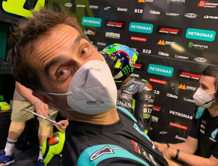 MotoGP, Matteo Flamigni telemetrista di Valentino Rossi