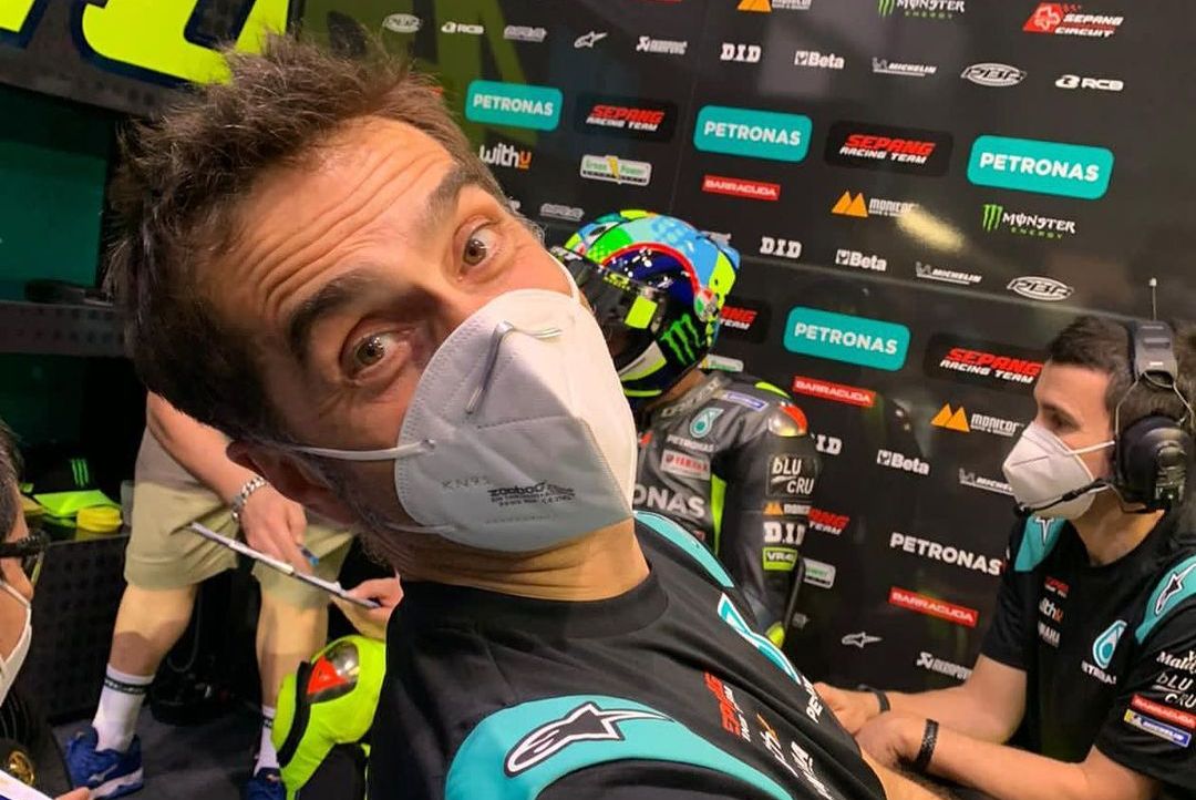 MotoGP, Matteo Flamigni telemetrista di Valentino Rossi