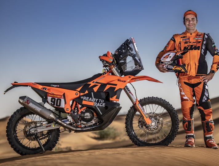 MotoGP Petrucci KTM Dakar